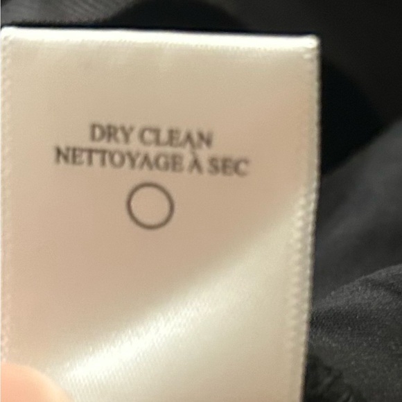 A.L.C. Black Viscose Blend Seamed Cropped Front Seam Pants Size 10 495.00 - Picture 8 of 10